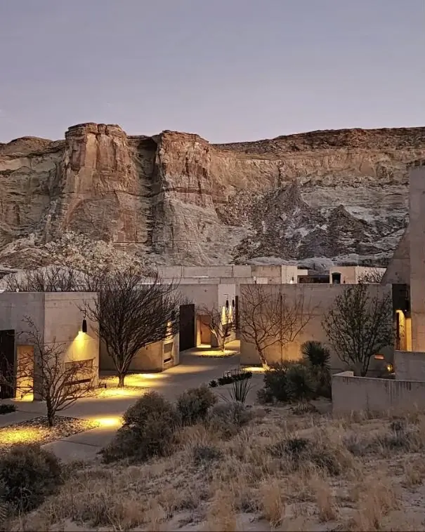 Amangiri under the desert&rsquo;s dark sky