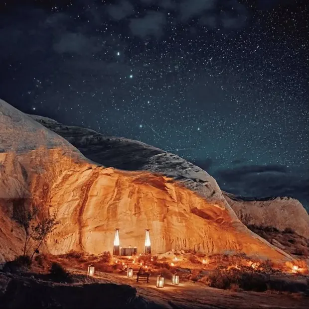 Amangiri Dinner on the Rock